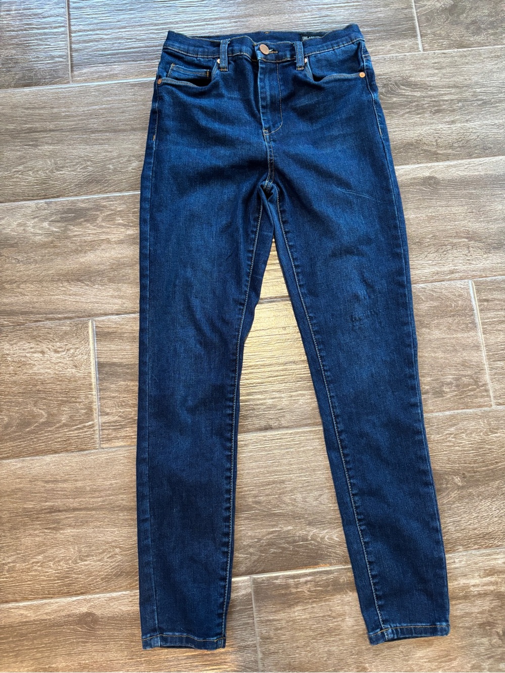 Blank NYC Dark Blue Skinny Jeans Women’s Size 28 StretchHigh Waist Casual